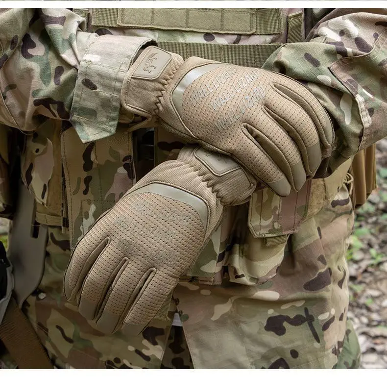 Утепленные перчатки Wallizard Tactical койот
