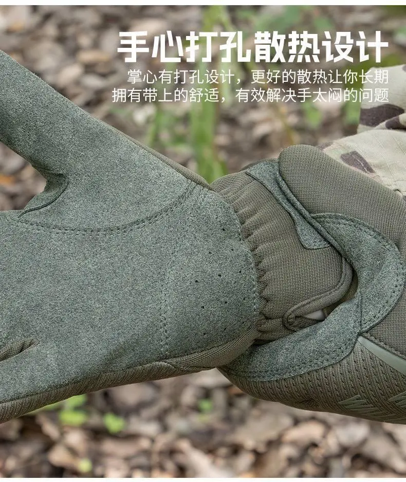 Утепленные перчатки Wallizard Tactical оливка