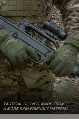Утеплені рукавиці Wallizard Tactical олива
