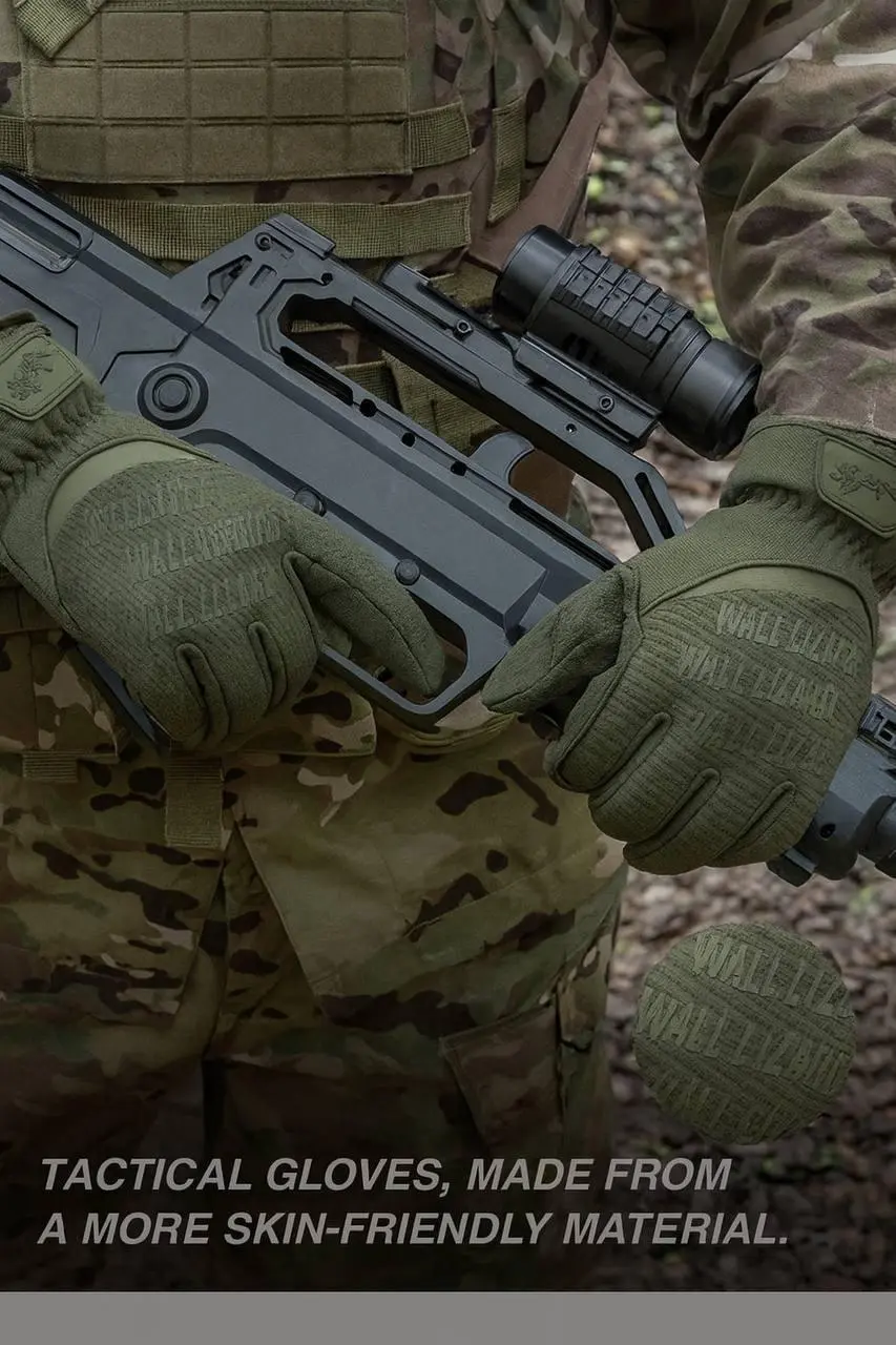 Утепленные перчатки Wallizard Tactical оливка