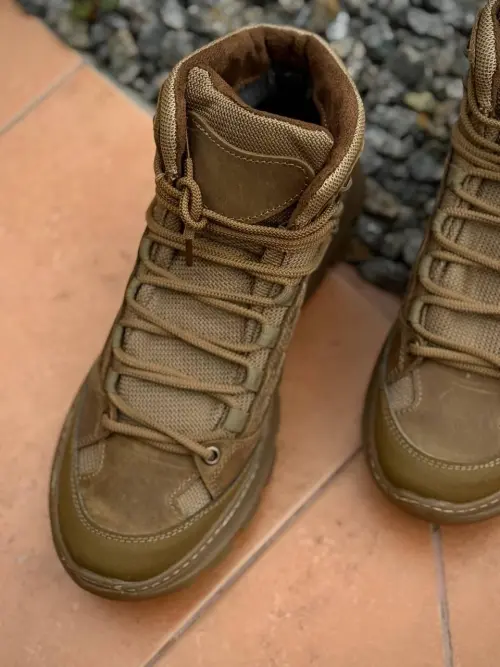 Leather Tactical Boots Power Coyote Insulated Frost800 Membrane