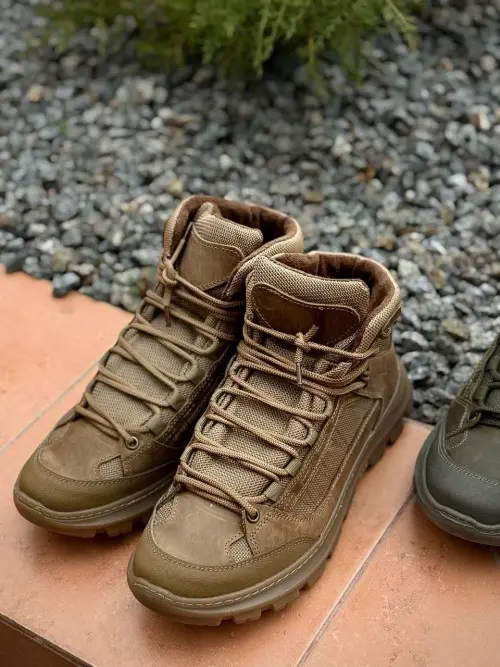 Leather Tactical Boots Power Coyote Insulated Frost800 Membrane