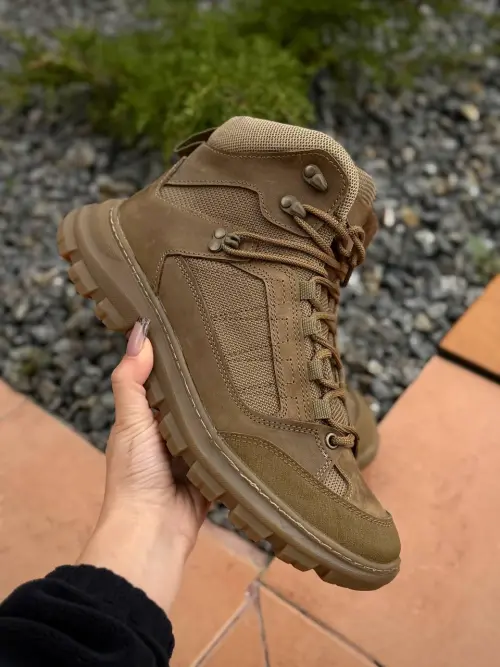 Leather Tactical Boots Power Coyote Insulated Frost800 Membrane