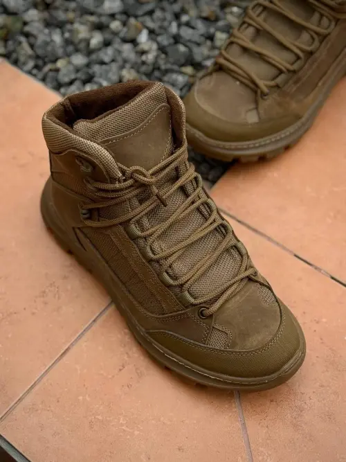Leather Tactical Boots Power Coyote Insulated Frost800 Membrane