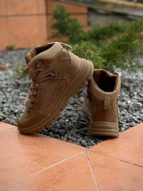 Leather Tactical Boots Power Coyote Insulated Frost800 Membrane