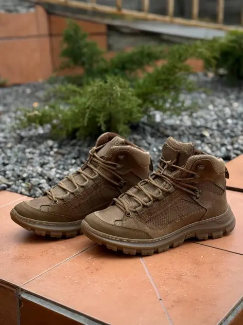 Leather Tactical Boots Power Coyote Insulated Frost800 Membrane