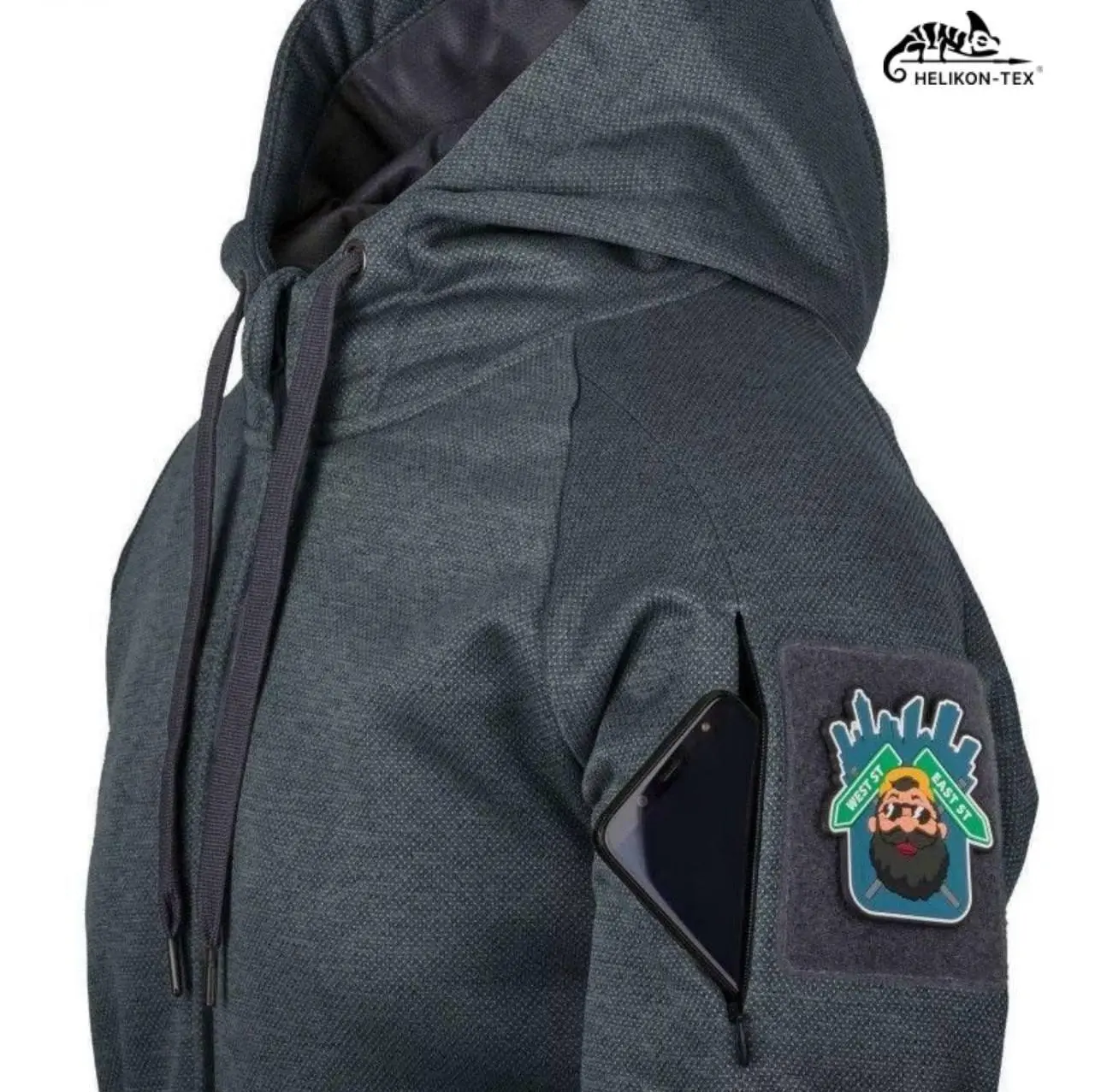 Кофта Helikon Urban Tactical Hoodie - Shadow Grey/ Black