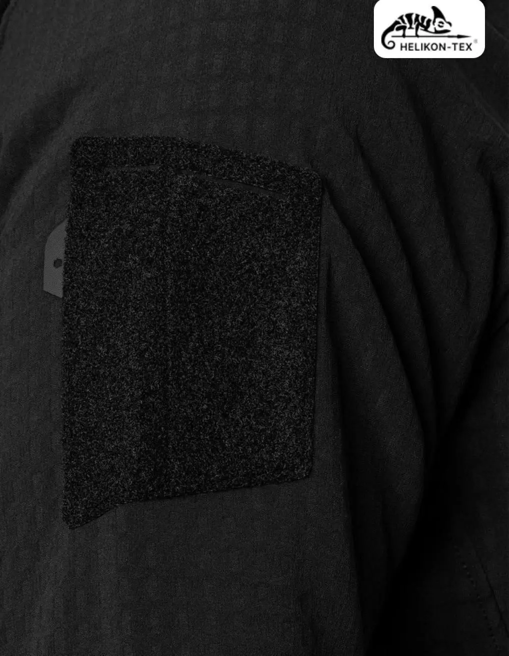 Флісова кофта Helikon Patriot Pro Black