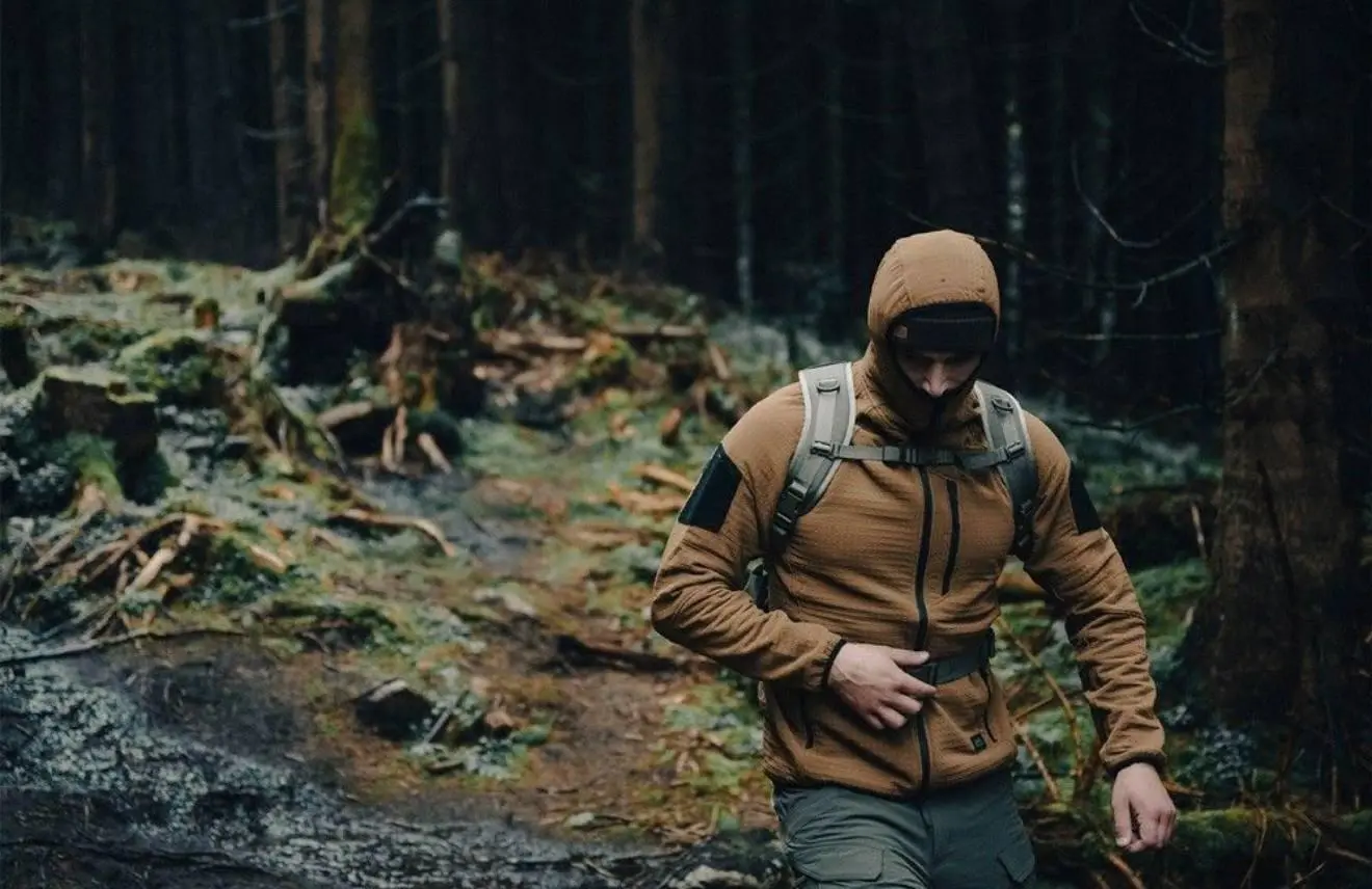Флісова кофта Helikon Patriot Pro Coyote