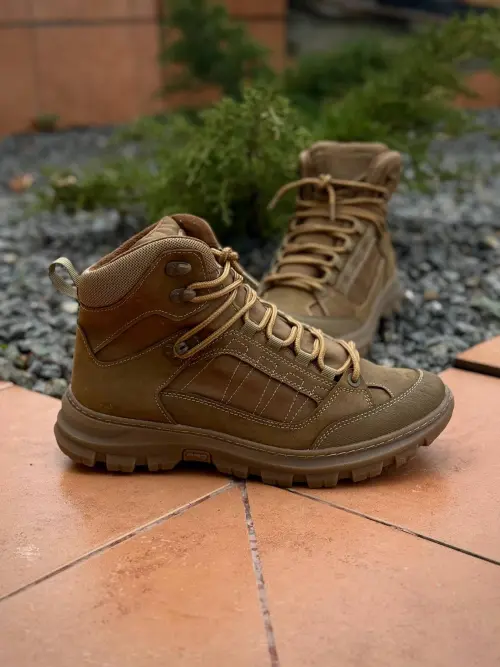 Winter Tactical Boots on Fur AIR Coyote