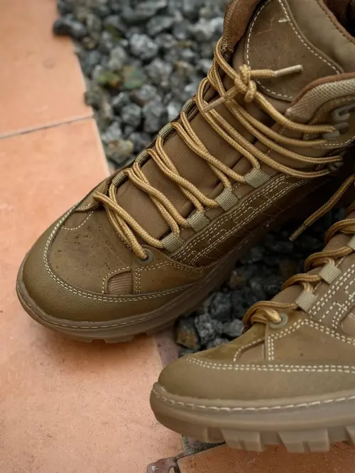 Winter Tactical Boots on Fur AIR Coyote