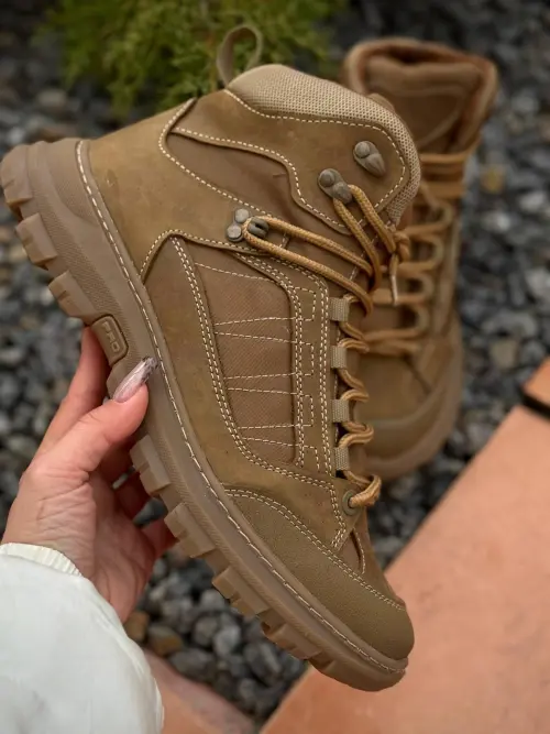 Winter Tactical Boots on Fur AIR Coyote