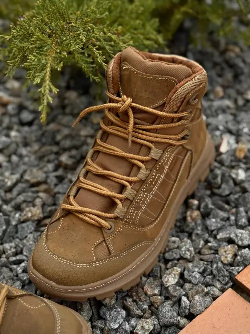 Winter Tactical Boots on Fur AIR Coyote