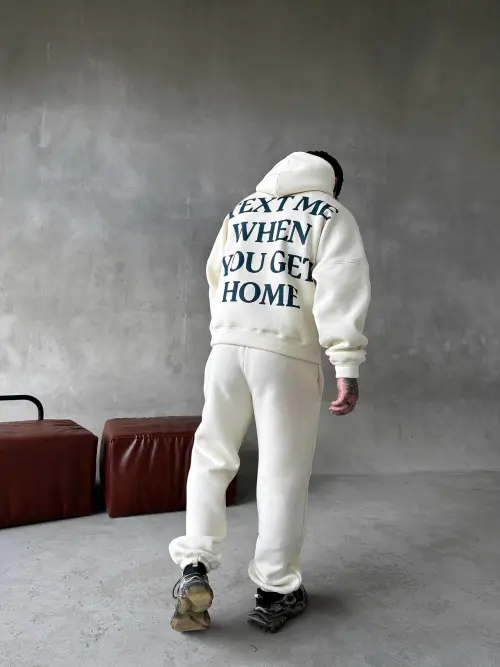 Milk Hoodie Pants Text Me