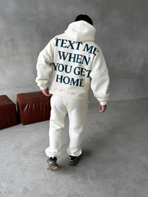 Milk Hoodie Pants Text Me