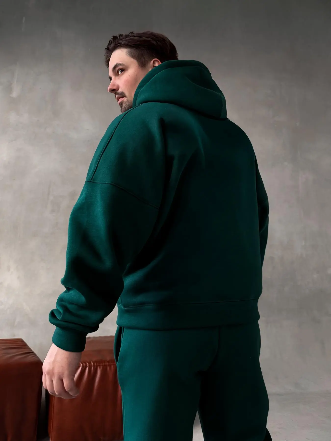 Green Hoodie Suit