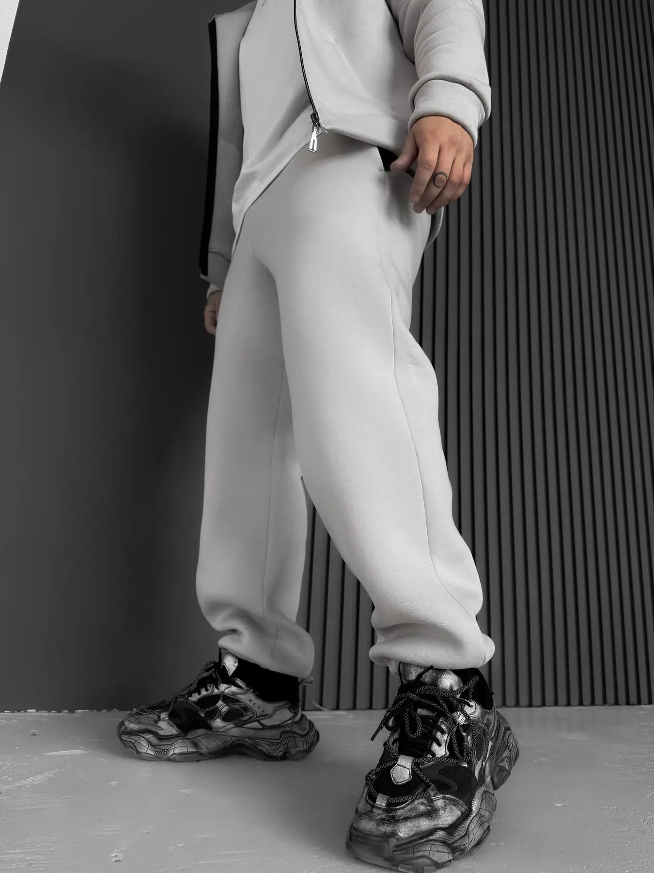 Fleece Pants Grey