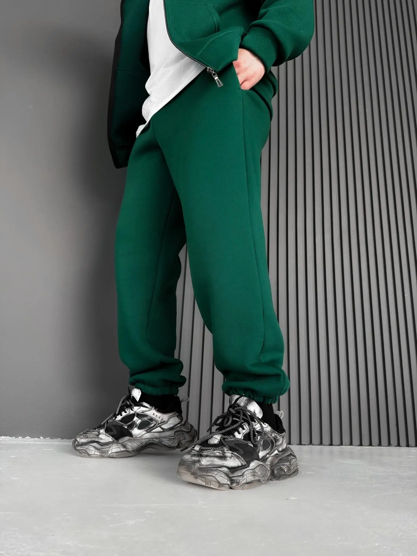Fleece Pants Green