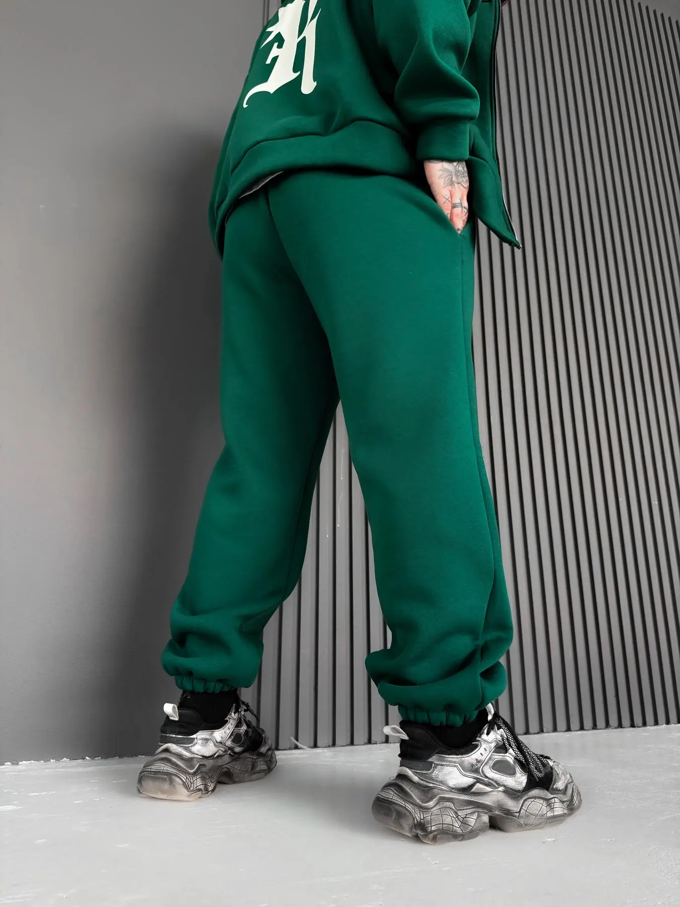 Fleece Pants Green
