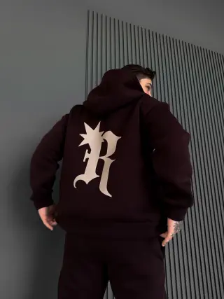Зіпка шоколад принт R