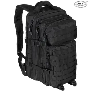 Тактичний рюкзак MFH Backpack US Assault I Basic 30L Black