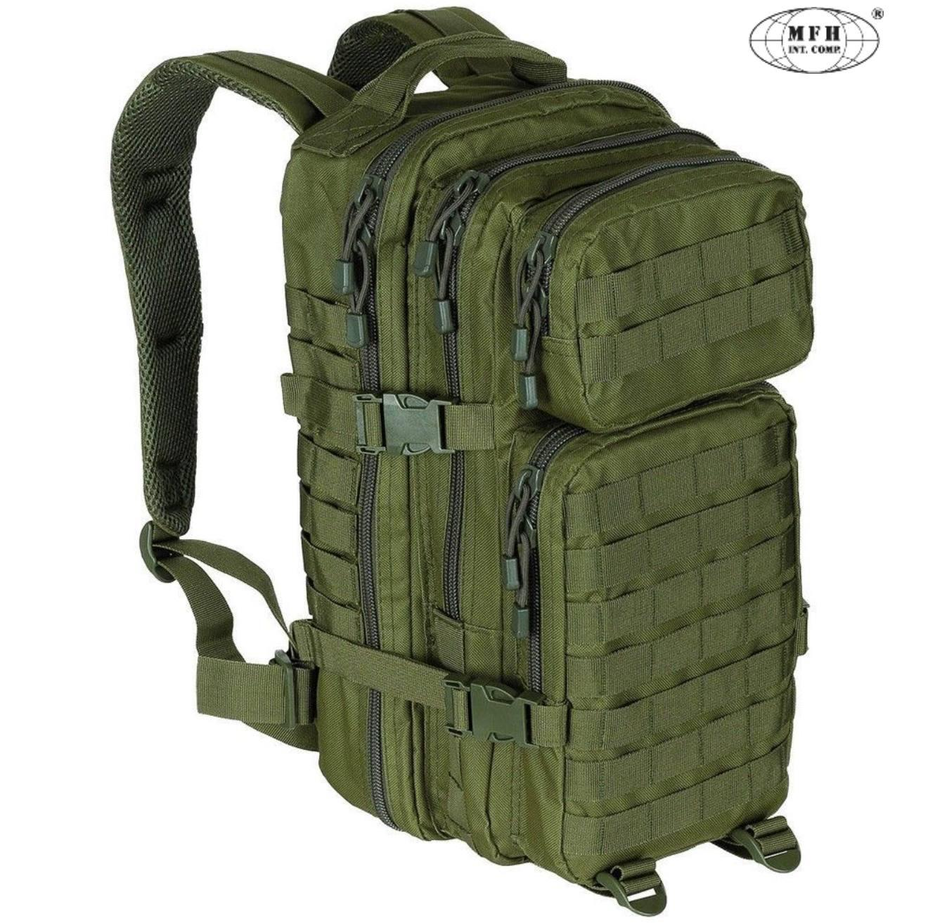 Тактический рюкзак MFH Backpack US Assault I Basic 30L Olive