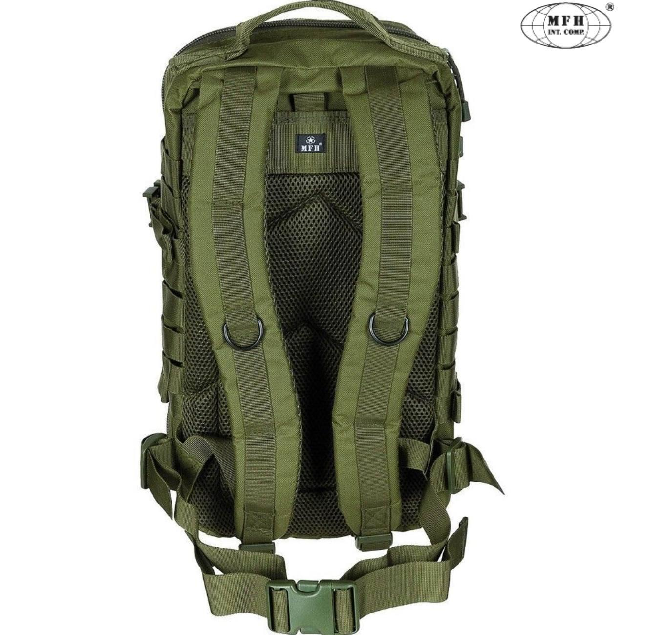 Тактический рюкзак MFH Backpack US Assault I Basic 30L Olive
