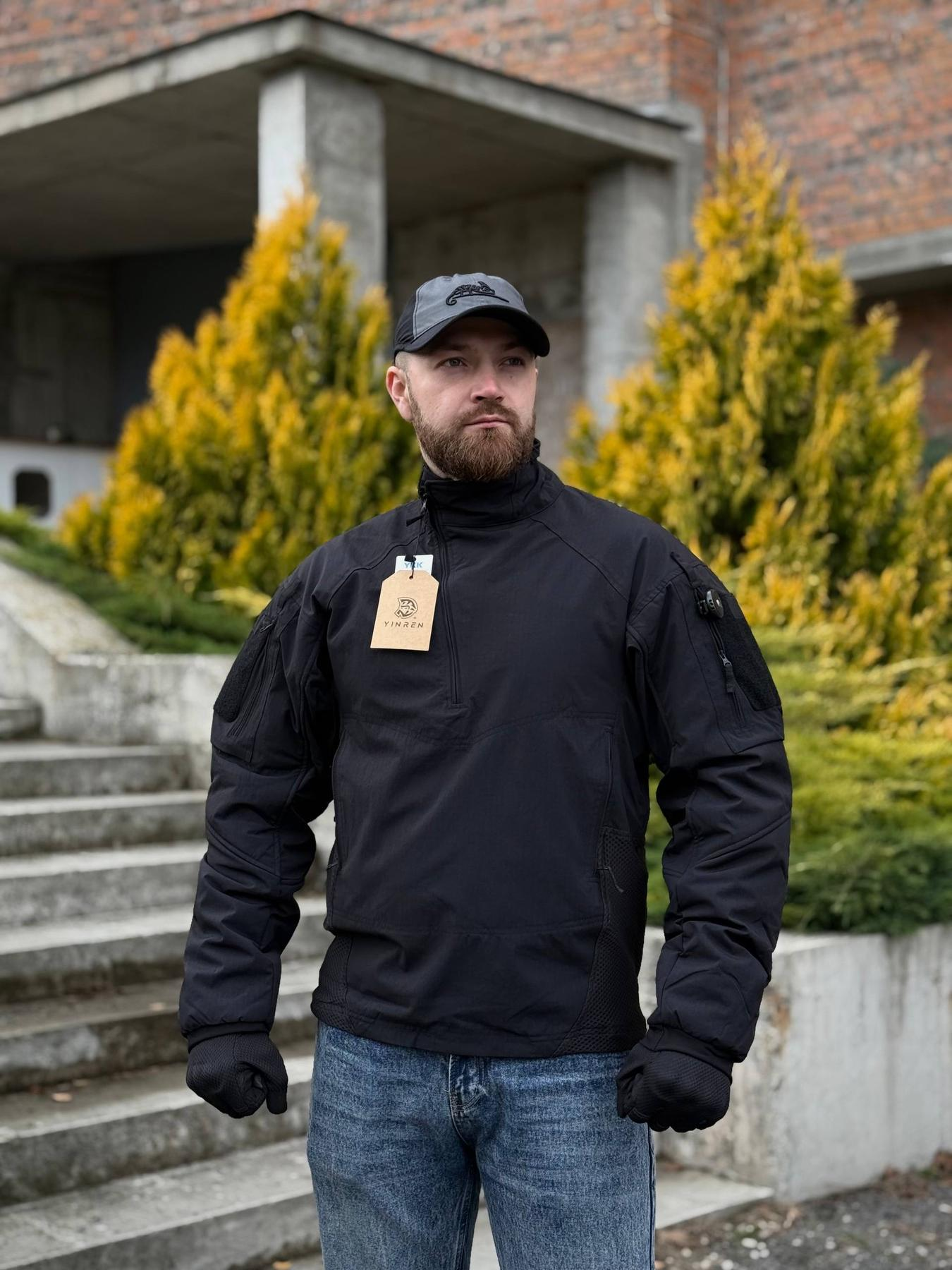 Зимовий Анорак Black WINTER COMBAT SHIRT ACE GEN 2