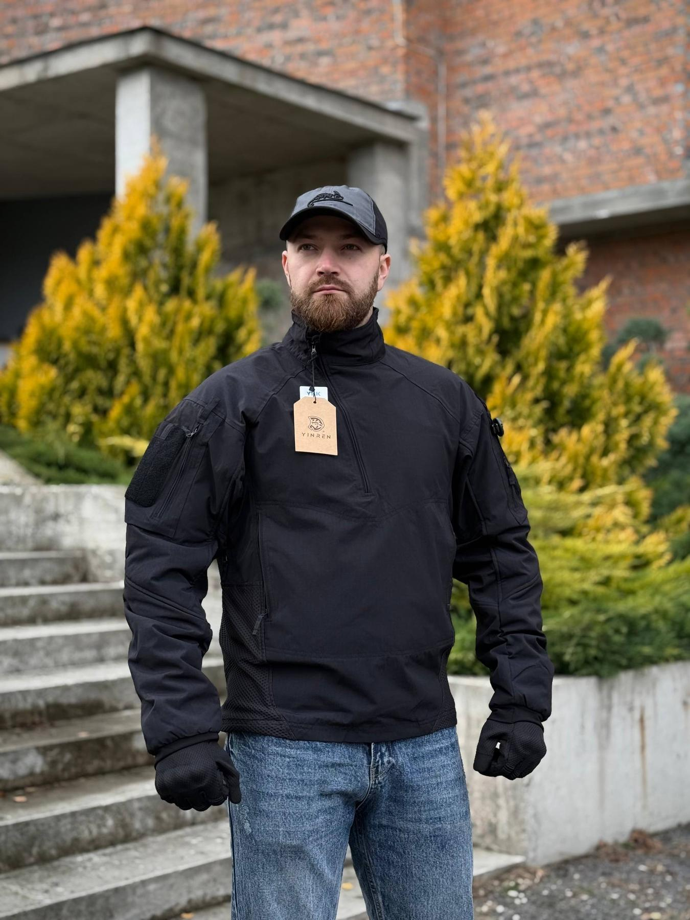 Зимовий Анорак Black WINTER COMBAT SHIRT ACE GEN 2