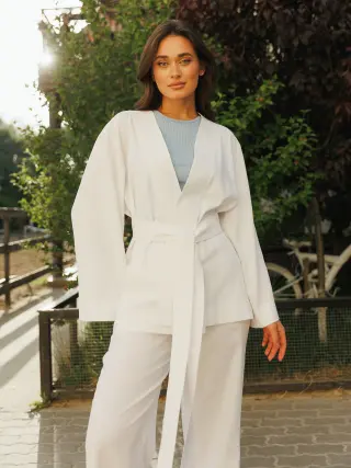 Toscan White Kimono