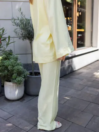 Palazzo Pants Tuscany Lemon