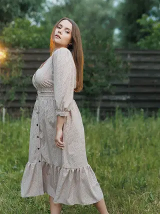 Сукня Вайлет бежева