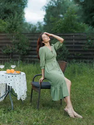 Сукня Вайлет олива