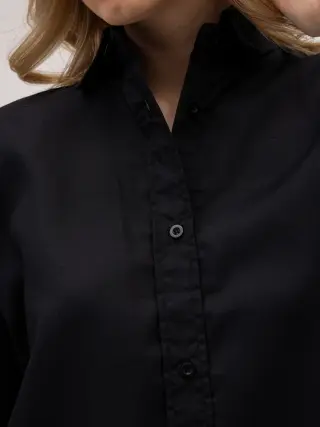 Oversized Black Shirt Mia
