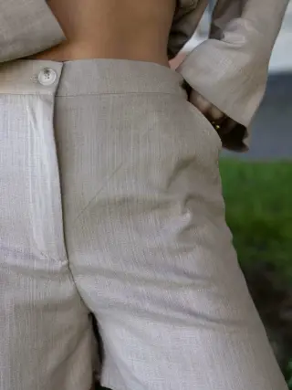 Tuscany Shorts Dark Beige