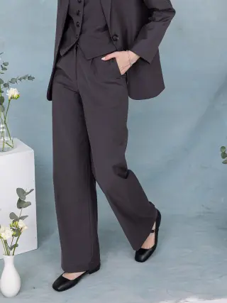 Naomi Grey Palazzo Pants