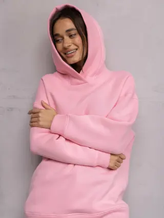 Greta Insulated Hoodie Pink