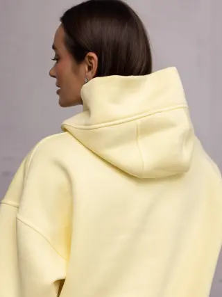 Greta Hoodie Insulated Lemon