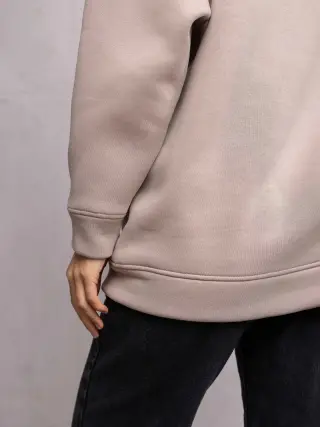 Greta Insulated Hoodie Latte