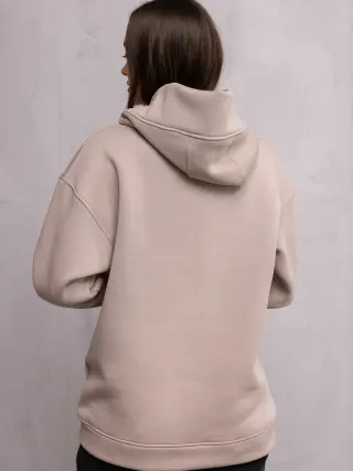 Greta Insulated Hoodie Latte