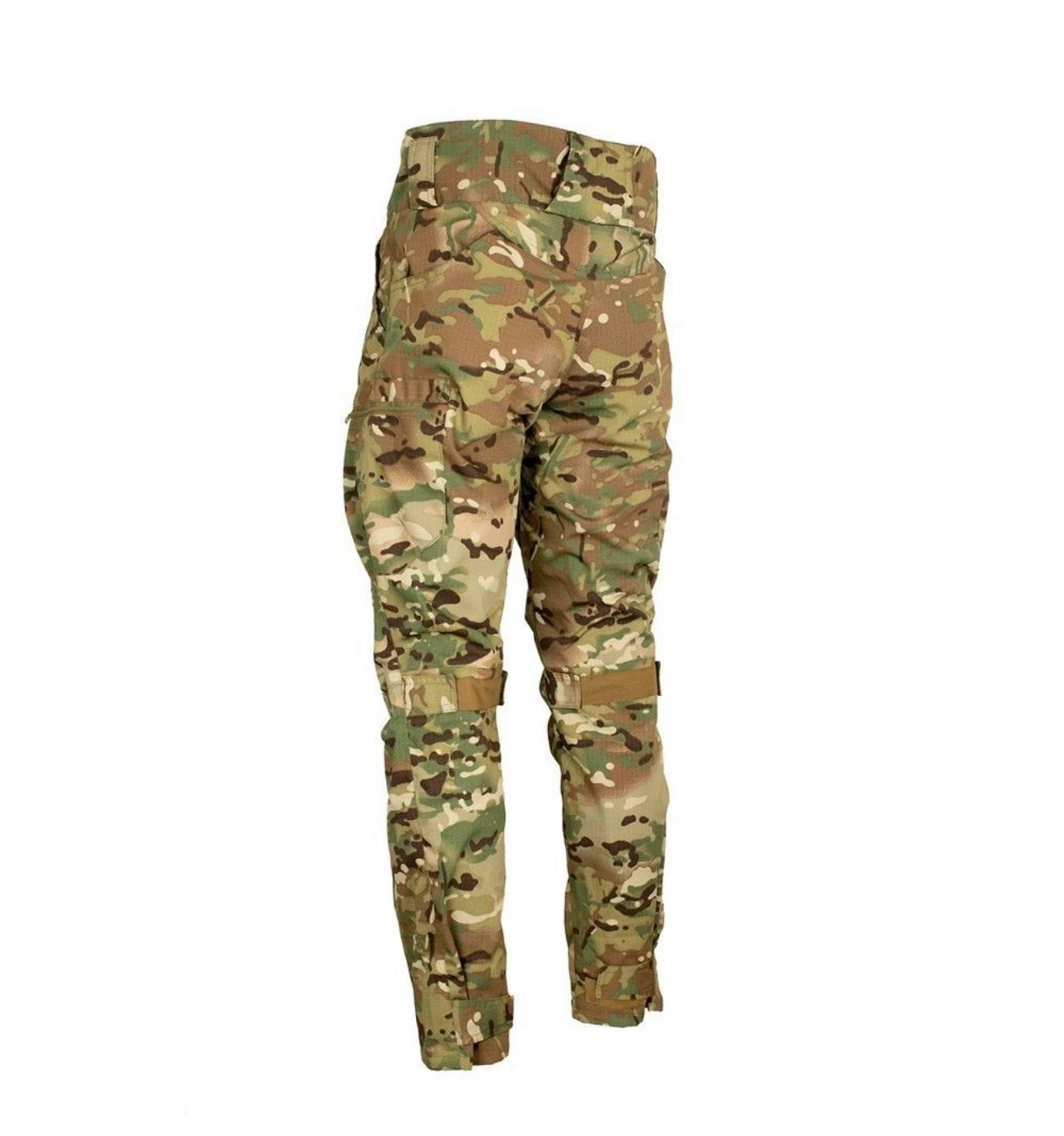 Штани тактичні зимові на флісі Agressor Мультикам