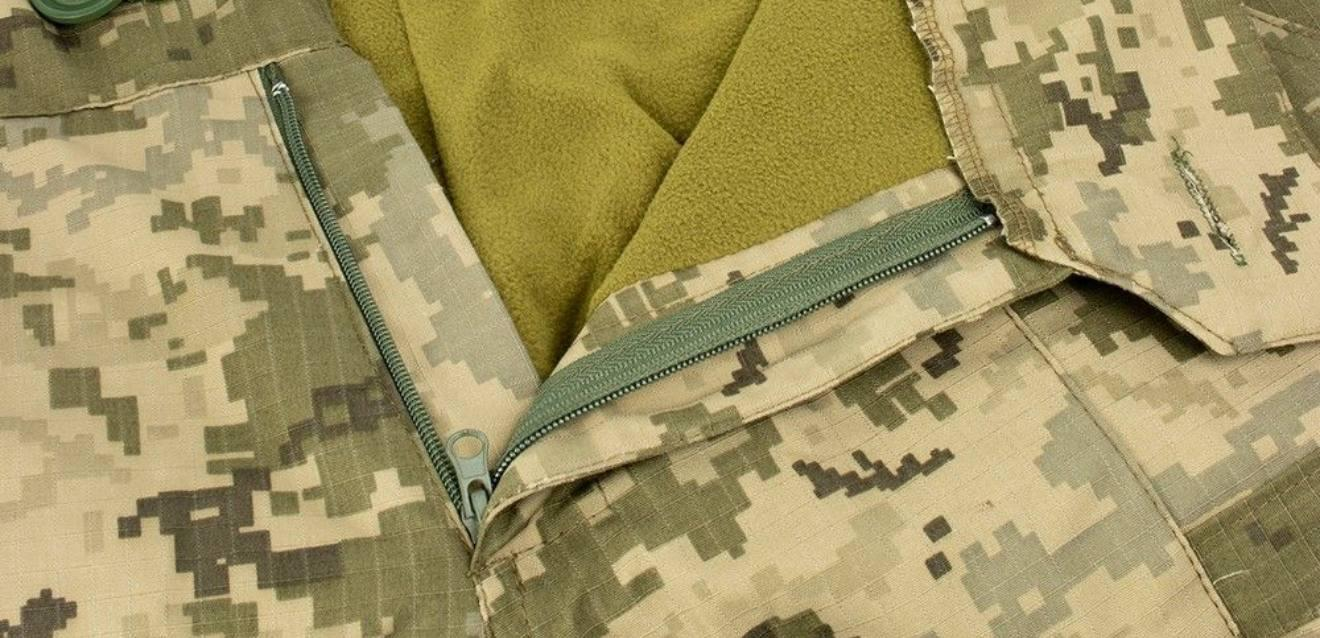 Штани тактичні зимові на флісі Agressor Піксель