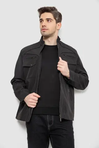 Куртка чоловіча демісезонна, колір чорний, 244R316K