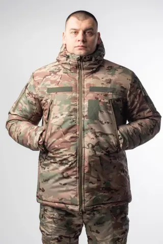 Куртка Зимова Nord Storm Military Мультикам БАТАЛИ