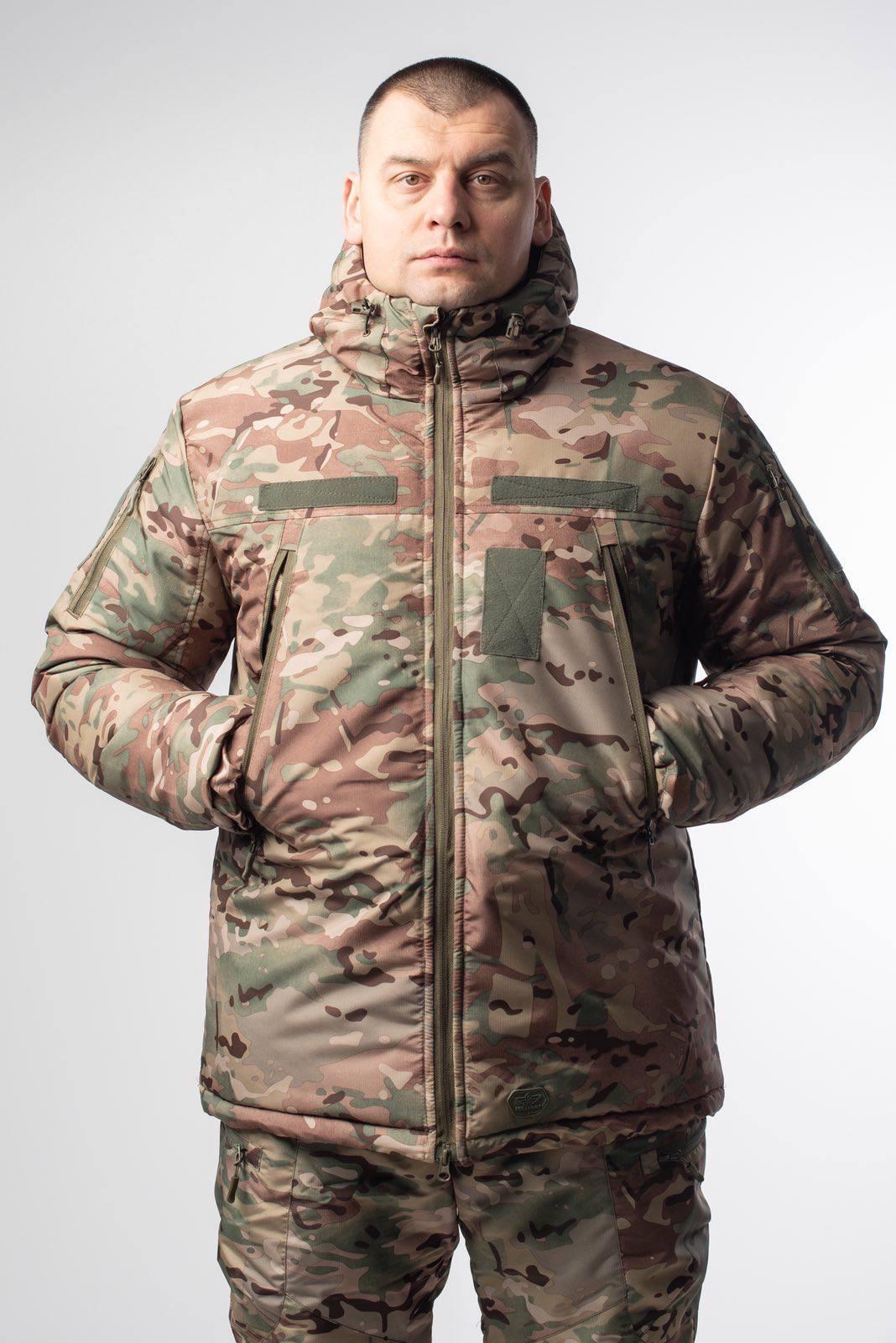 Куртка Зимова Nord Storm Military Мультикам БАТАЛИ