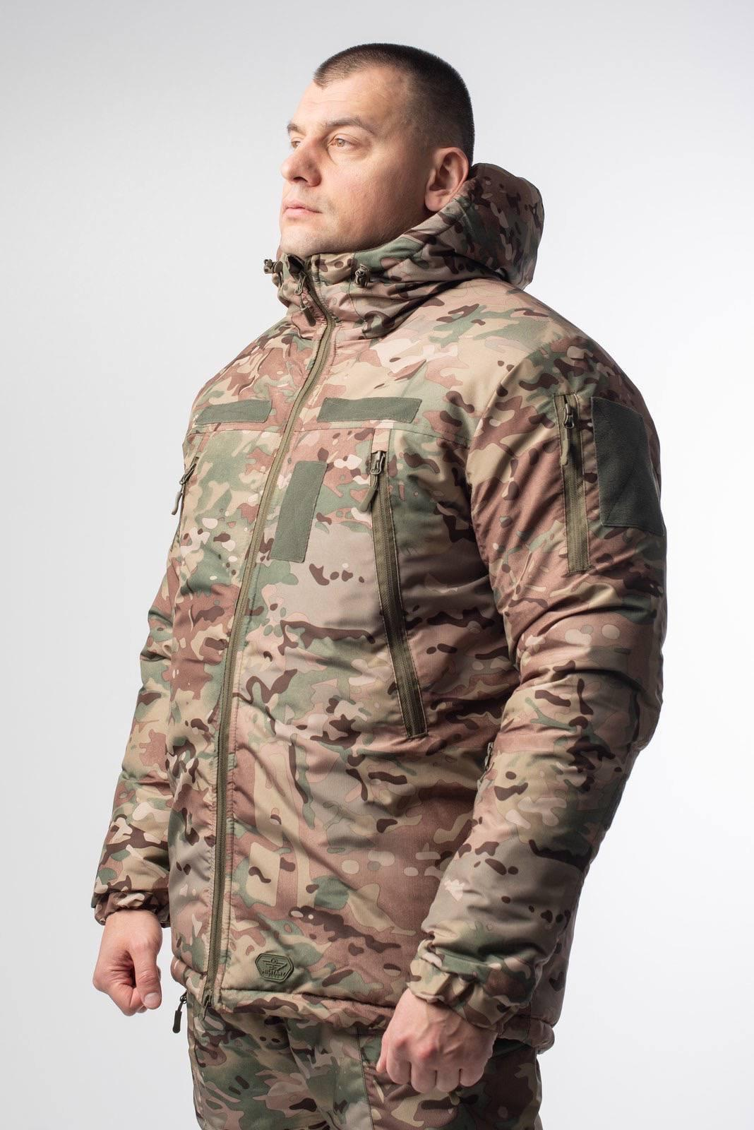 Куртка Зимова Nord Storm Military Мультикам БАТАЛИ