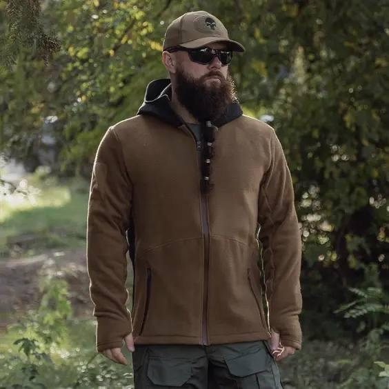 GEN 8 Fleece Hoodie Coyote/Black