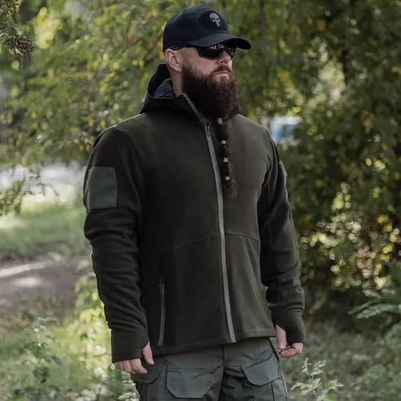 GEN 8 Fleece Hoodie Olive / Black