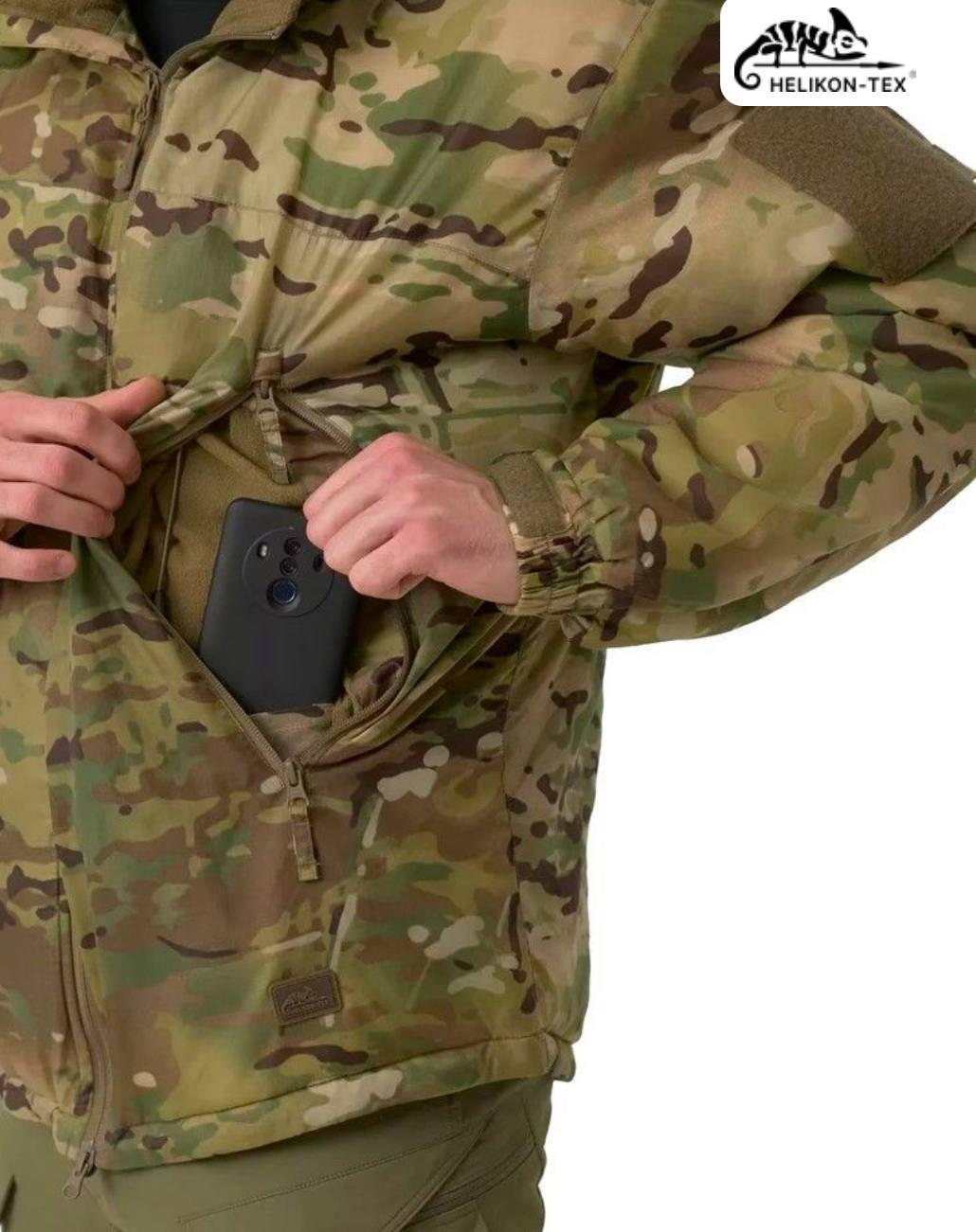 Куртка зимняя Helikon Level 7 Climashield Apex Multicam