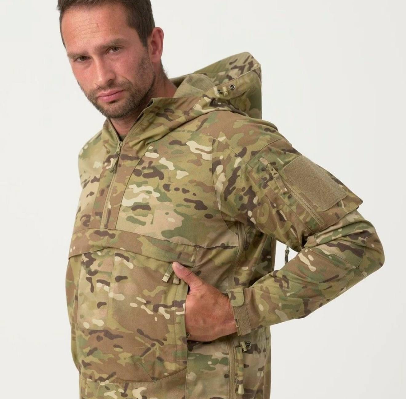 Куртка Helikon Anorak Tracer PolyCotton Rip-Stop Multicam